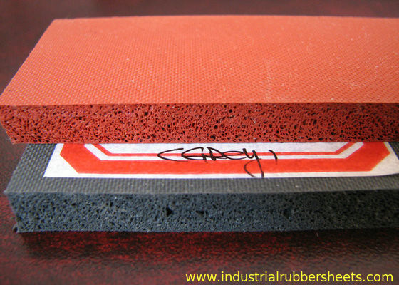 Aging Resistant Heat Resistant Close Cell Silicone Sponge Rubber Sheet for Ironing Table and Seals