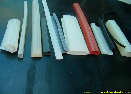 Industrial Grade Translucent Silicone Extrusion , Silicone Profile , Silicone Cord , Silicone Seal