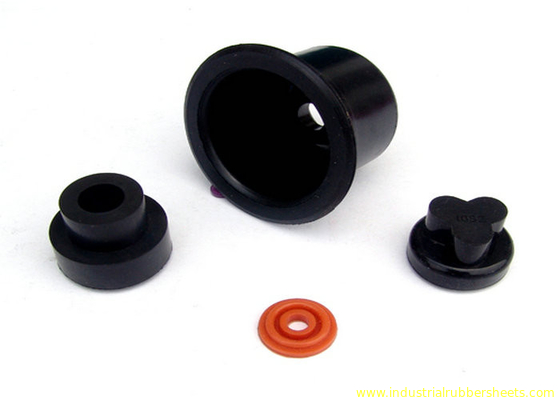 Small Silicone Rubber Washer , Silicone Rubber Seal Food Grade / High Temperature Rubber Gasket