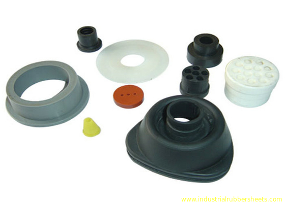 Small Silicone Rubber Washer , Silicone Rubber Seal Food Grade / High Temperature Rubber Gasket
