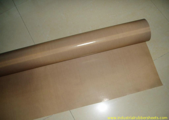 White PTFE Coated Fiberglass Fabric , PTFE Coated Fiberglass Cloth