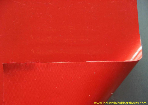 Electric Insulation Single Side Silicone Coated Fiberglass Fabric 0.25 - 0.8mm Thickness