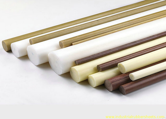 High Mechanical Strength Nylon Plastic Rod with 78Mpa Tensile Strength and Good Electric Performance