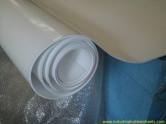 70shore A Colored Plastic Sheet Expand PTFE Sheet For Pharmaceutical , Chemical