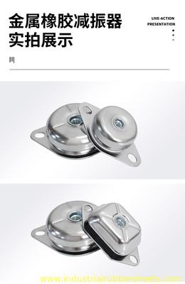 High Hardness Marine Application Rubber Mounting Feet with Overload Protection for Anti Vibration Mounts