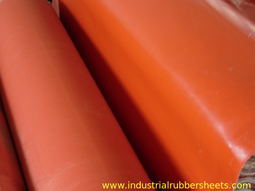 Red Silicone 3mm High Temperature Rubber Sheet Oil Resistance