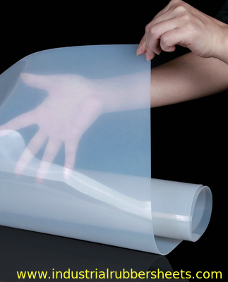 0.5mm-50mm Thick High Temp Silicone Rubber Sheet ≥300% Elongation Black