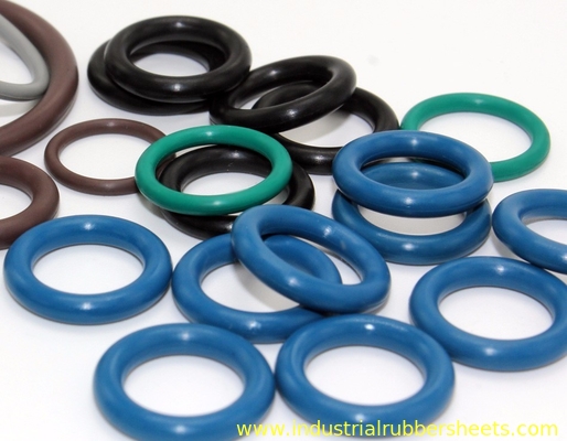 Various Sizes 10 Bar Red Silicone O Rings , Silicone Rubber Washer , Silicone Rubber Gasket 30-60% Compression Set -60°C To +260°C