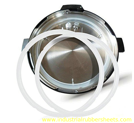 Various Sizes 10 Bar Red Silicone O Rings , Silicone Rubber Washer , Silicone Rubber Gasket 30-60% Compression Set -60°C To +260°C