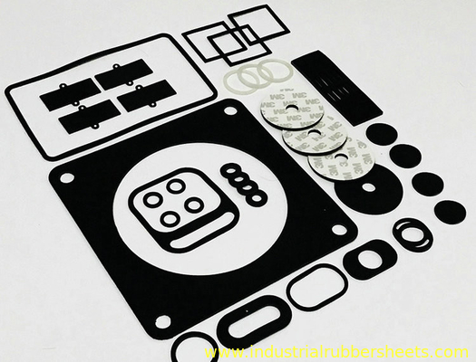 High Elongation 300-700% Silicone O Ring , Silicone Rubber Seal , Silicone Rubber Gasket Compression Set 30-60%