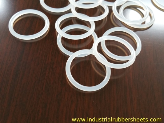 High Elongation 300-700% Silicone O Ring , Silicone Rubber Seal , Silicone Rubber Gasket Compression Set 30-60%