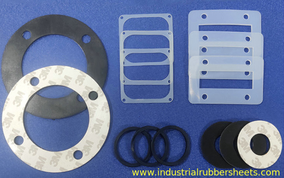 Ul94 V0 Grade Rubber Washer , Silicone O Ring , Silicone Gasket High Temperature