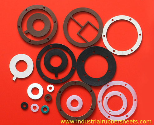 Ul94 V0 Grade Rubber Washer , Silicone O Ring , Silicone Gasket High Temperature