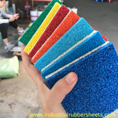 70 Shore A Colored Epdm Rubber Granules With 18% Content