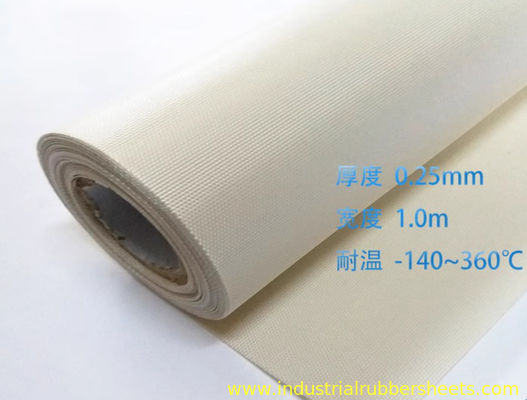 Industrial Grade PTFE Coated Fiberglass Fabric for High Temperature Resistance, Non-Stick and Chemical Resistant Applications