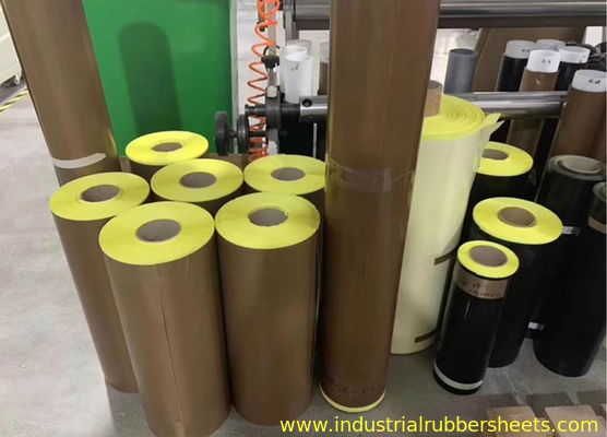Black PTFE Coated Fiberglass Fabric with High Break Down Voltage and Non Stick Surface for Industrial Use