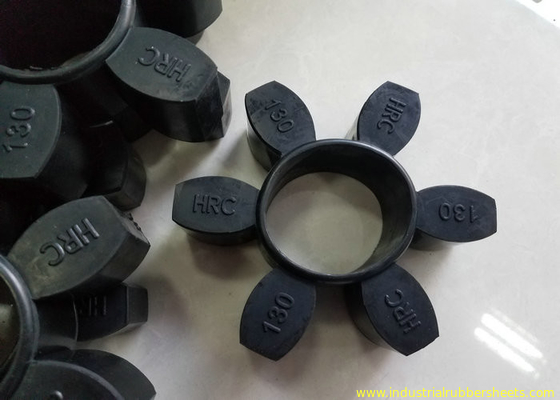 Black HRC Coupling with 8Mpa Tensile Strength and 70-90Shore A Hardness for Industrial Shaft Applications
