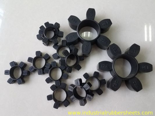 Black Color HRC PU Coupling with 50Mpa Tensile Strength and F Flange Type for Industrial Applications