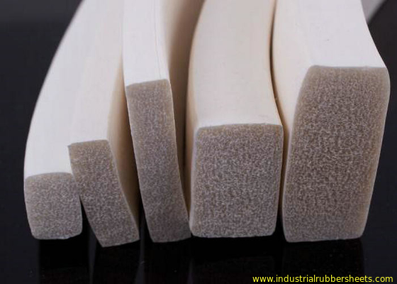Extruded Silicone Sponge Cord 10-30 Shore A for Industrial Seals