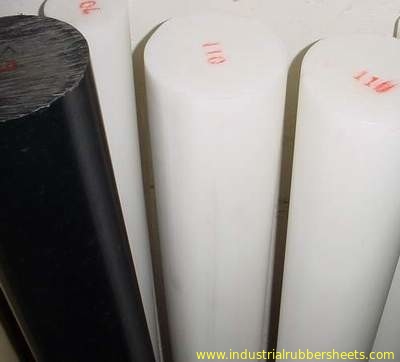 Low Temperature Tenacity Nylon Rod , Plastic Rod , 1 - 2m Length HDPE PE Bar