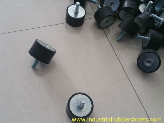 B-MF Rubber Mounting Shock Absorber with Hardness 40,50,60 Shore A and Galvanized Metal + Rubber for Industrial Anti-Vibration