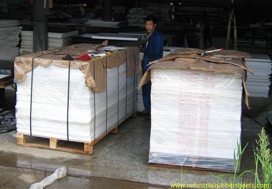 White Delrin Plastic Sheet For Gears / Colored Plastic Panels 1.45g/Cm³ Density
