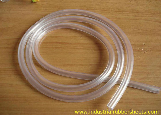 Food Grade 100% Virgin Silicone Tube Extrusion with 3-4mm Thickness and High Tensile Strength