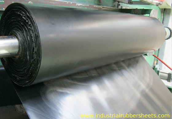 350% Elongation Industrial Rubber Sheet For Excellent Aging Resistance 0.1-2.0m Width