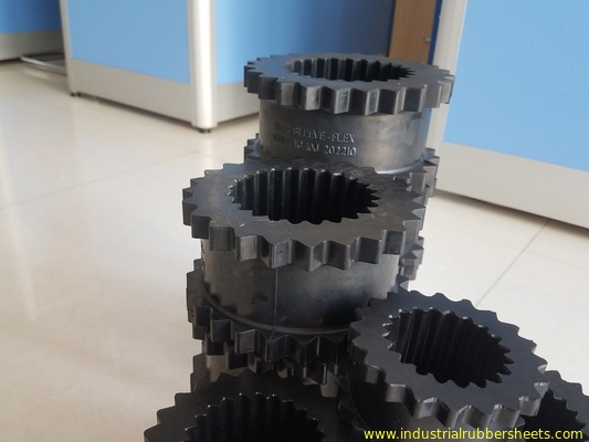 Black Color 3J - 11J Gear Rubber Polyurethane Coupling For Air Compressor