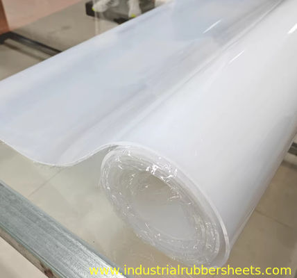Food Grade High Transparent Silicone Sheet and Film with 0.1-1.5mm Thickness