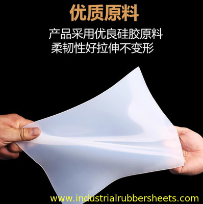 High Temperature Resistant Transparent Silicone Rubber Sheet for Gasket Making and Thermal Shielding