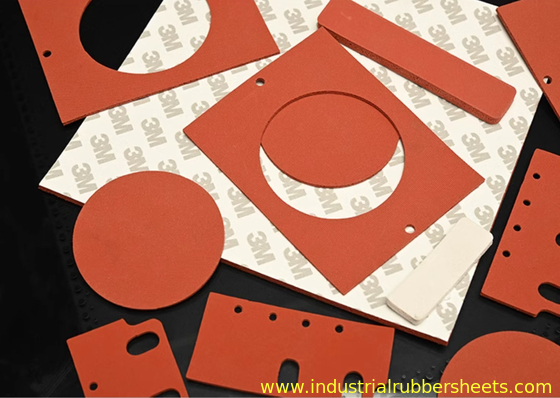 Closed Cell Silicone Rubber Washers 10-40 Shore A Hardness 0.5-1.0g/Cm³ Density