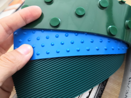 Custom Size PVC Conveyor Belt Material Transmission Oil Resistant/ Anti-static/ Fire Resistant Features