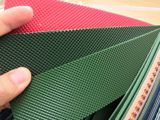 Custom Size PVC Conveyor Belt Material Transmission Oil Resistant/ Anti-static/ Fire Resistant Features