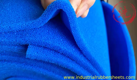Open Cell Silicone Sponge Rubber Sheet 1m Width 10m Length