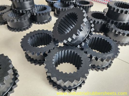 3J-11J Gear Rubber Coupling with 120°C Temperature Range, High Tensile Strength, and Oil Resistant for Screw Air Compressor