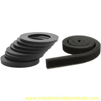 UV Resistance Close Cell Silicone Rubber Washers with Wide Operating Temperature Silicone Sponge Gasket