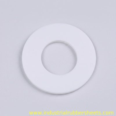 White Oil Resistant PTFE Silicone Washer with PH Range 0-14 and Tensile Strength 8-12Mpa for Bottle Seal