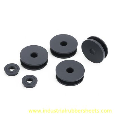 Industrial Grade Rubber Shock Mounts with Galvanized Metal + Rubber Construction and 40, 50, 60 Shore A Hardness