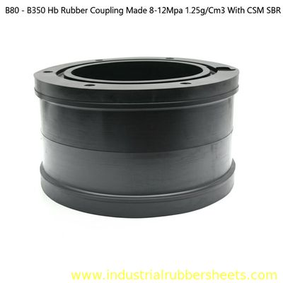B80 - B350 Hb Rubber Coupling Made 8-12Mpa 1.25g/Cm3 With CSM SBR