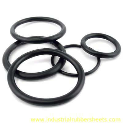 Black , Brown Silicone Rubber Washers 8 - 12Mpa / Rubber or NBR O Ring