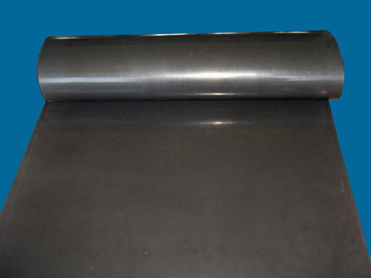 High Temperature Rubber Sheet with Hardness 75±5 Shore A, Elongation ≥200%, and Reinforced 1PLY Glassfiber Or Aramid Fabric