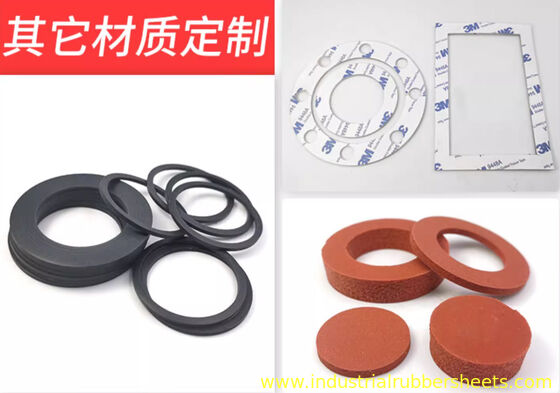 100% Virgin Silicone Rubber Washers , Silicone Seal, Silicone Parts , Closed Cell Silicone Foam Gasket
