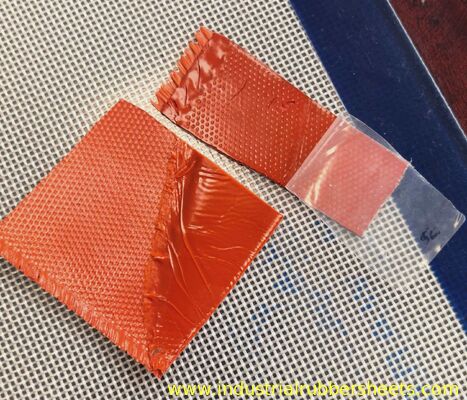 0.75mm Thickness High Temperature Resistance Self-Bonding Silicone Coated Fiberglass Fabric (Rogers Style)