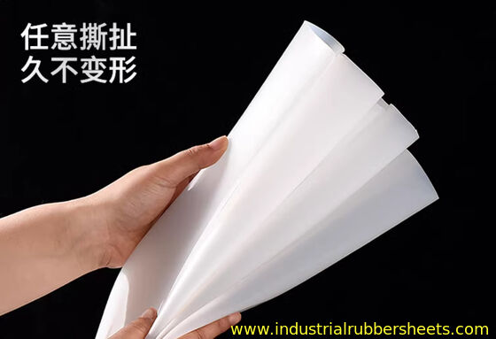 300%-720% Elongation Virgin HTV Silicone Rubber Sheet with 3-4mm Thickness for Industrial Applications