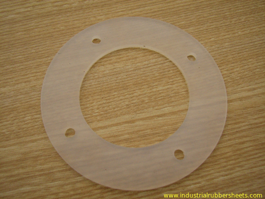 100% Virgin Silicone O Ring / White Silicone Rubber Seals Fuel Oil Resistance