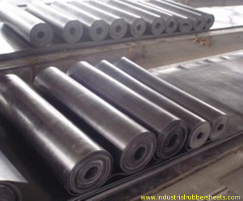 Customize Food Grade Industrial Rubber Sheet 0.1-20m Length High Tensile Strength