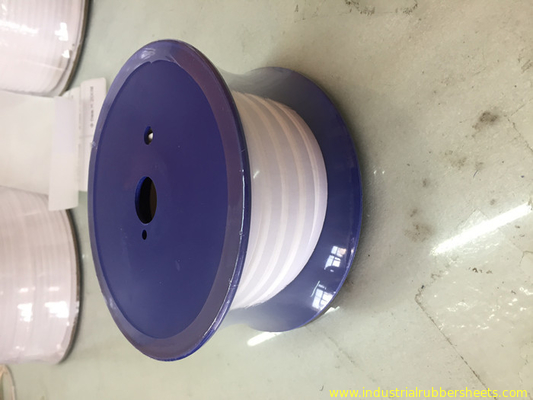 White Color PTFE Gasket Tape One Side Adhesive For Industrial Seal
