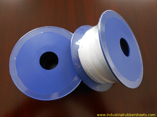 White Color PTFE Gasket Tape One Side Adhesive For Industrial Seal
