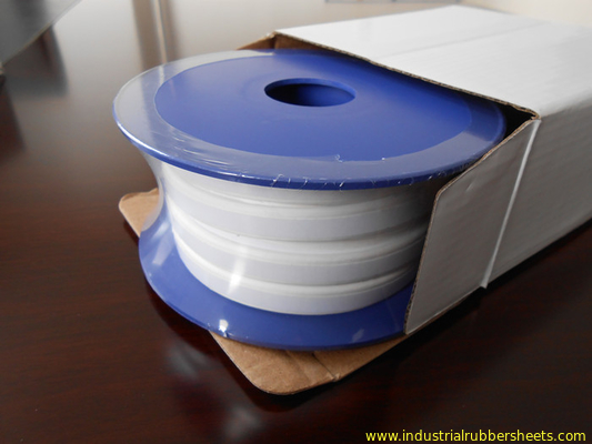 White Color PTFE Gasket Tape One Side Adhesive For Industrial Seal